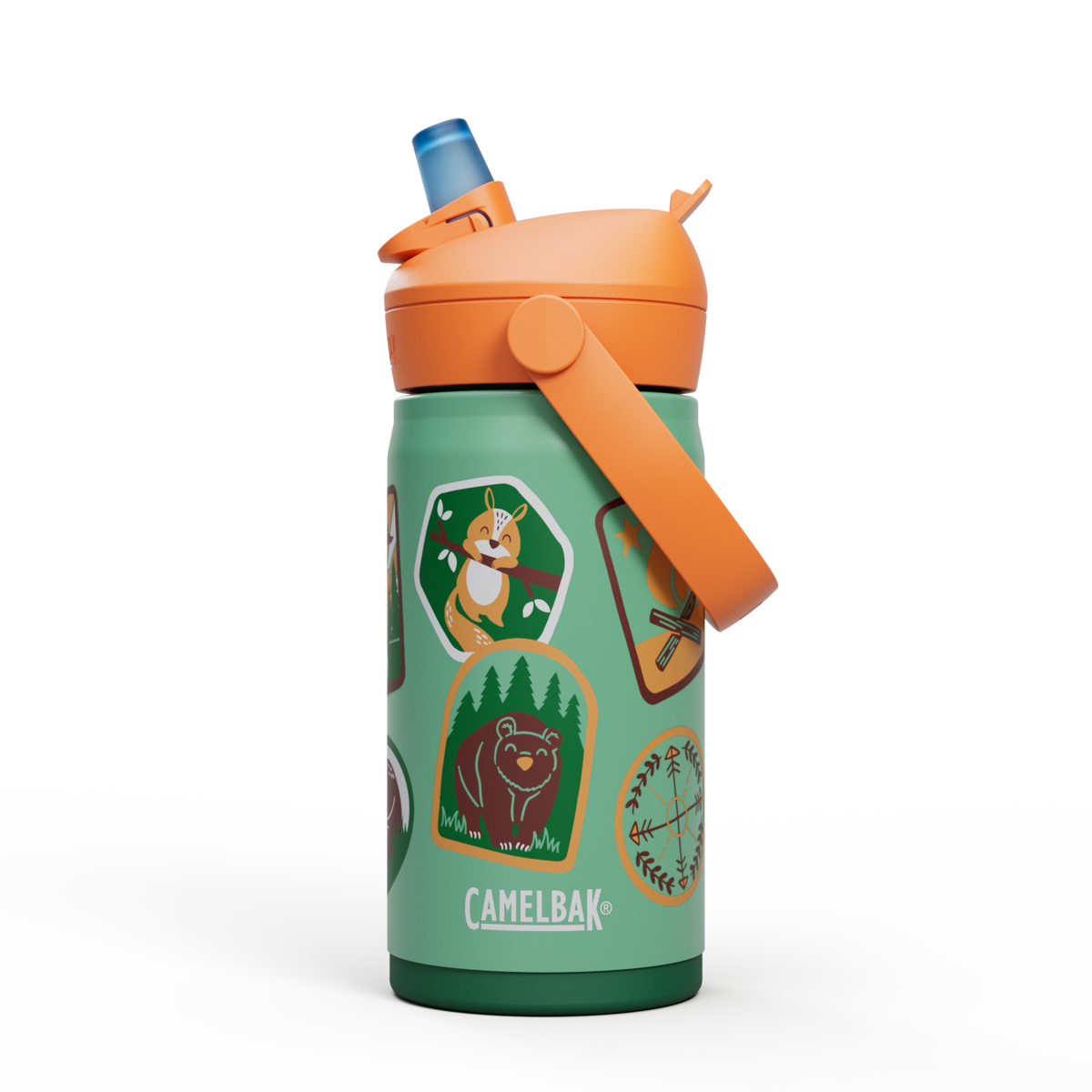 thrivetm-flip-straw-kids-12oz-bottle-insulated-stainless-steel-z4 nswfkxg1wq